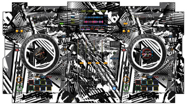Pioneer DJ XDJ XZ Skin Ridge White